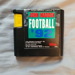John Madden football 92