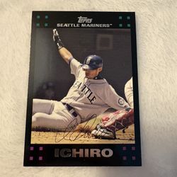 Ichiro Suzuki Mariners baseball card 