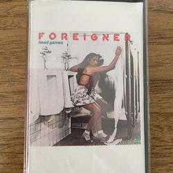 Foreigner Head Games Cassette Tape