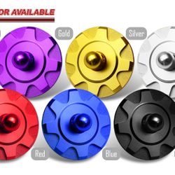 Universal JDM Silver Aluminum Hardware Bonnet Racing Hood Pin Lock Appearance Kit -(2-HDP-8218-SL