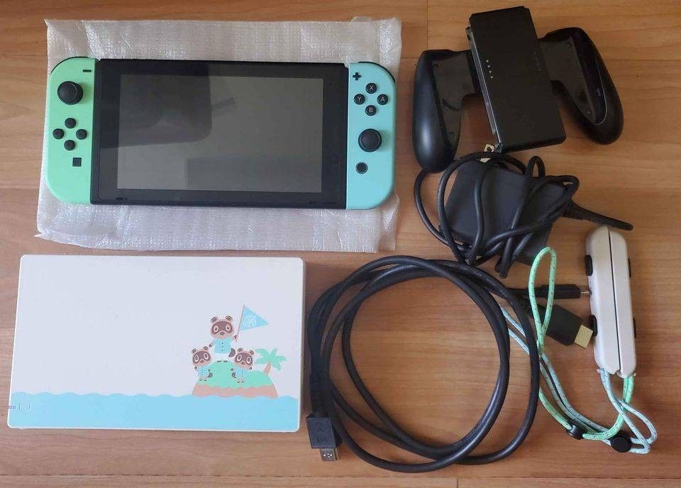 Nintendo Switch V2 Animal Crossing Edition