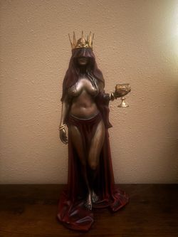 Lady Babalon Statue by Samael Shemal – Occult Sculpture