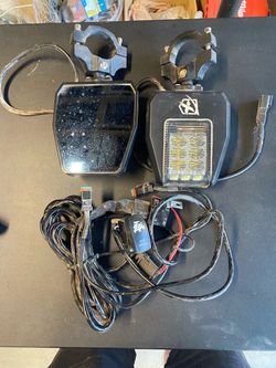 Xprite rear view mirrors with lights