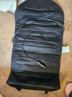 Heated car seat cover