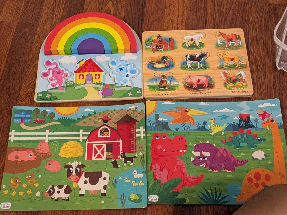 Assorted Puzzles And Toys