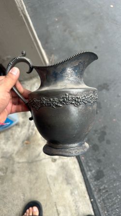Silver vase