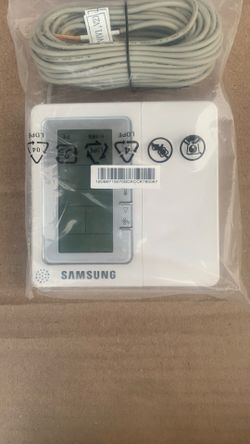 HVAC Samsung Wired Thermostat Model MWR-WH02