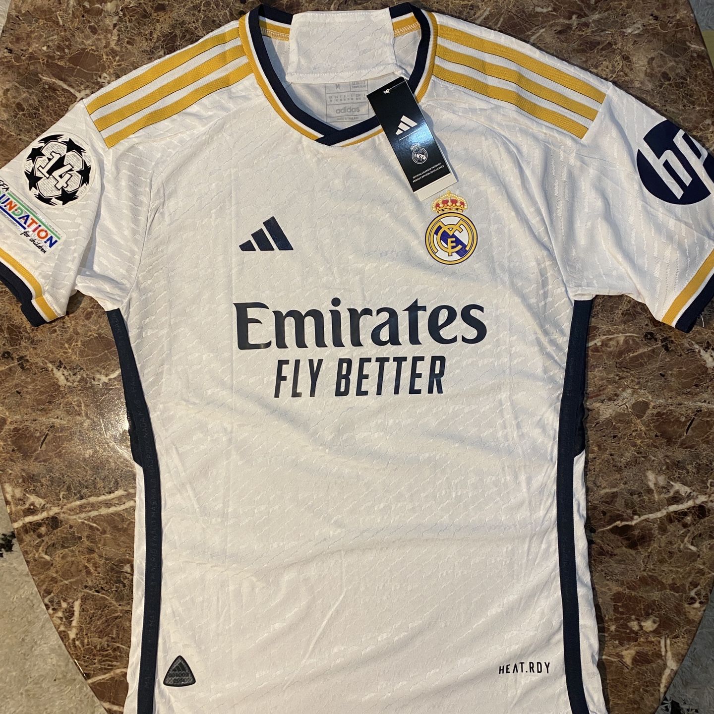 Jude Bellingham Champions League Adidas Soccer Jersey  23/24 Season 