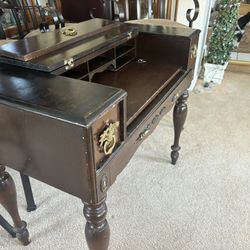 Antique Spinet Writing Desk 