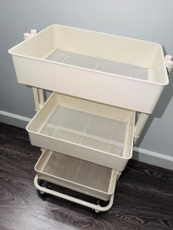 Three Tier Rolling Cart
