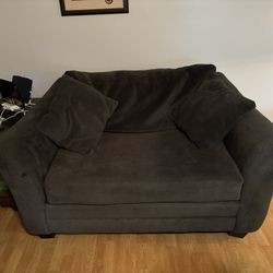 Sofa and Oversized Chair with Ottoman