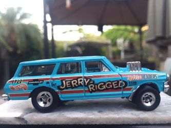 Hot wheels 64 nova gasser real riders