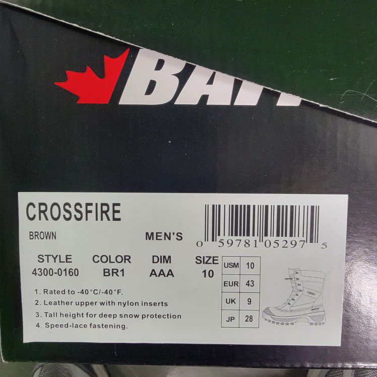Baffin Crossfire Men's Snow Boot

￼


