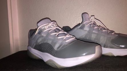 Jordan 11 low tops (grey) size 12