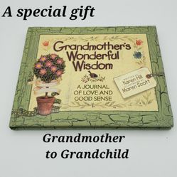 NEW Grandmother's Wonderful Wisdom : A Journal of Love - Fill Out For Grandchild