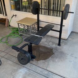 Bench Press And Weights