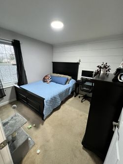 Master Complete Bed Set(Black)