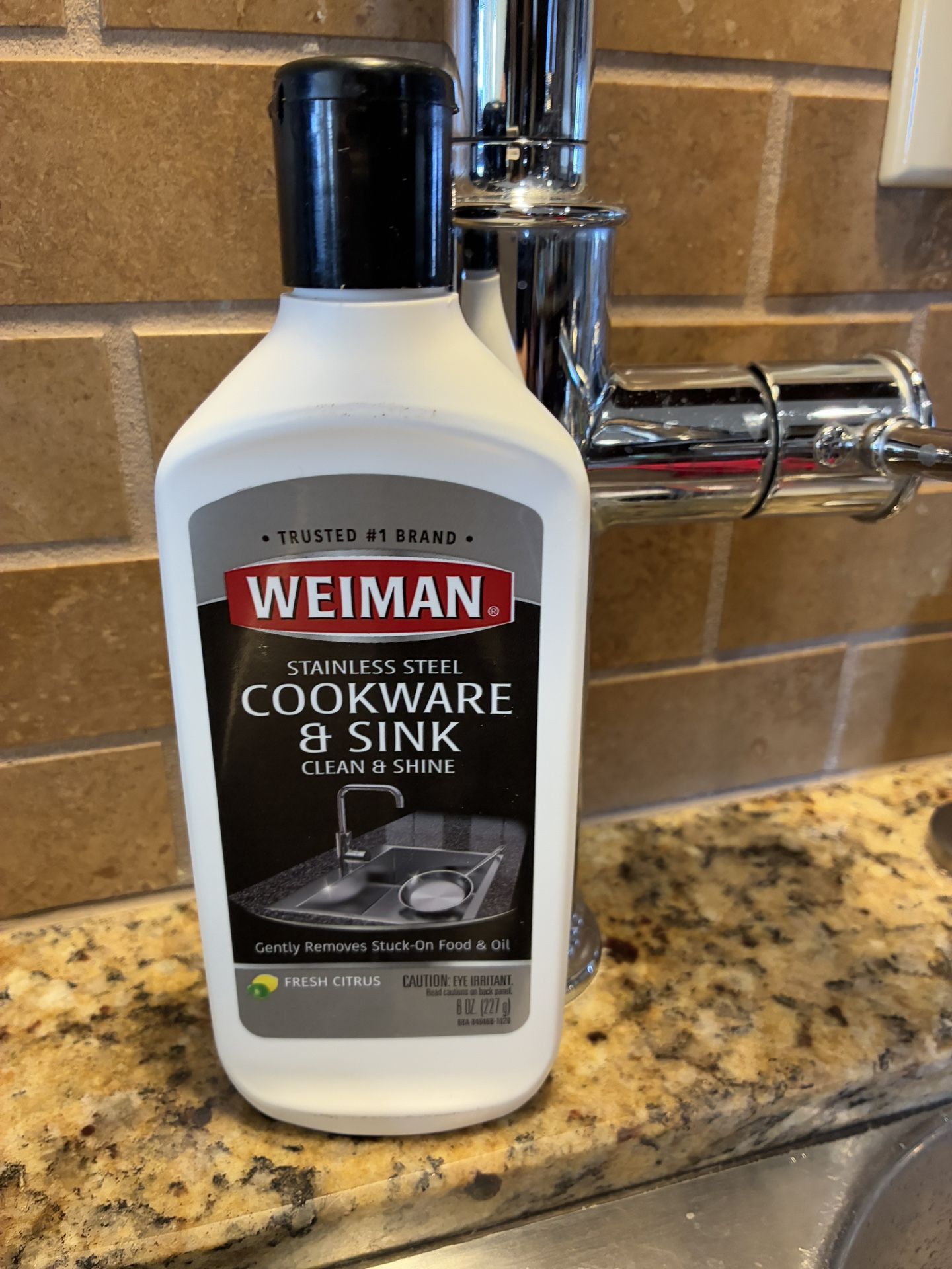 Weiman Stainless Steel Cookware & Sink Cleaner