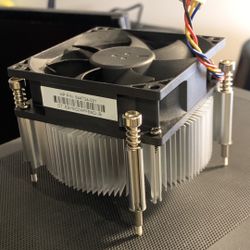 HP CPU heat sink and fan (644725-001)