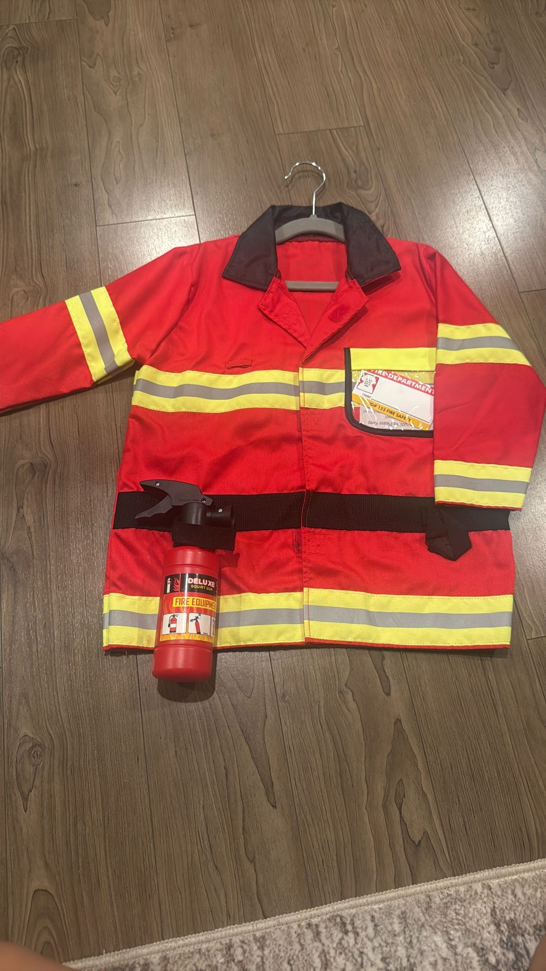 Firefighter Kids Costume Fire Chief