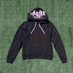 SYNA - OG HOOD - BLACK / PINK - S