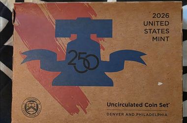 2026 United States Mint Uncirculated Coin Set