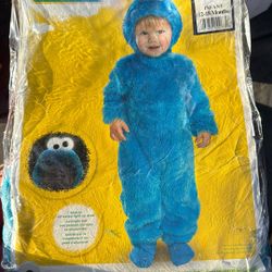 Cookie monster costume