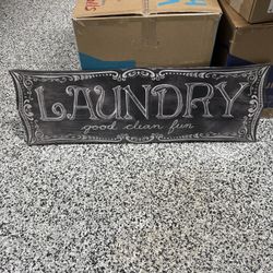 Laundry Room Sign