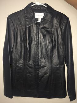 Worthington Genuine Leather Jacket size M