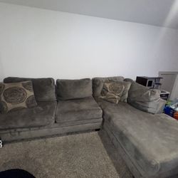 Gray Sectional 