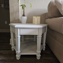 Hexagon End Table
