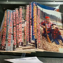 Whole Series Of 1955 -56 American Rifle Man Magazine