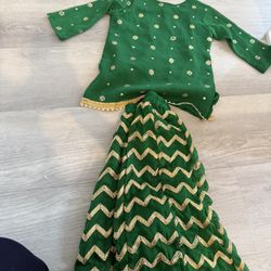 Skirt And Shirt  For Girls Two To Three Years 