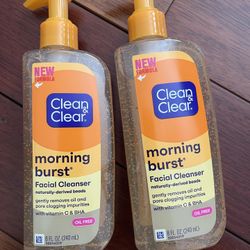 Clean & Clear Morning Burst Oil-Free Gentle Daily Acne Face Wash, 8 fl. oz $3 Each