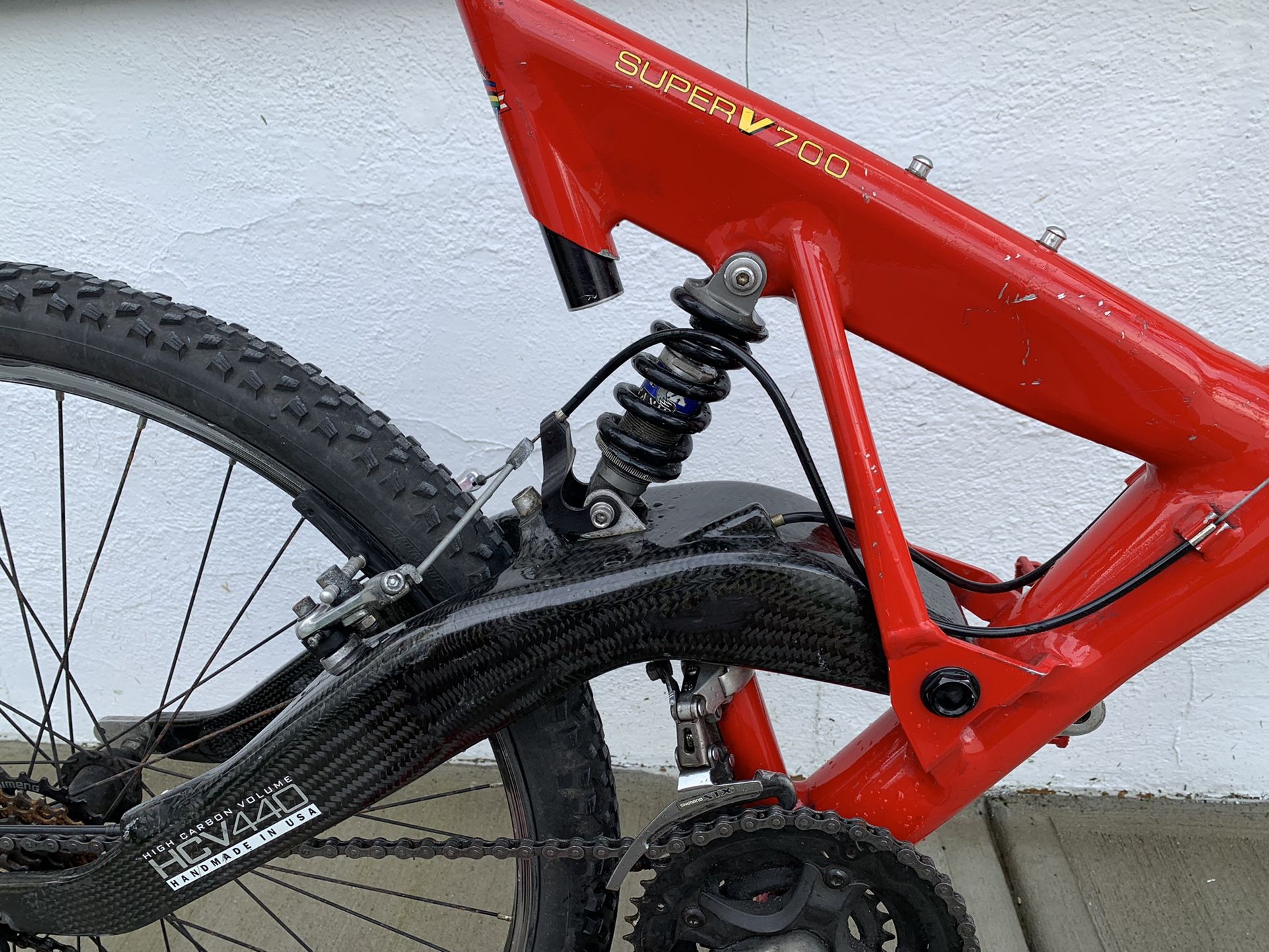 Cannondale Super V700 RARE full suspension Mountain Bike HVC440