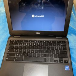 dell chromebook celeron 1.1ghz/4gb/32gb (black)