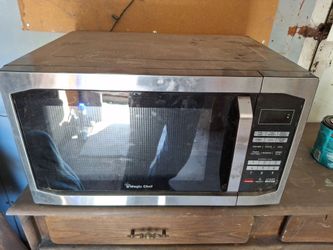 Magic Chef Stainless Steel Microwave