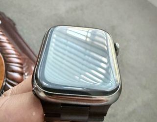 Unlocked stainless 45mm Apple Watch