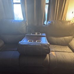 Couch with charging ports