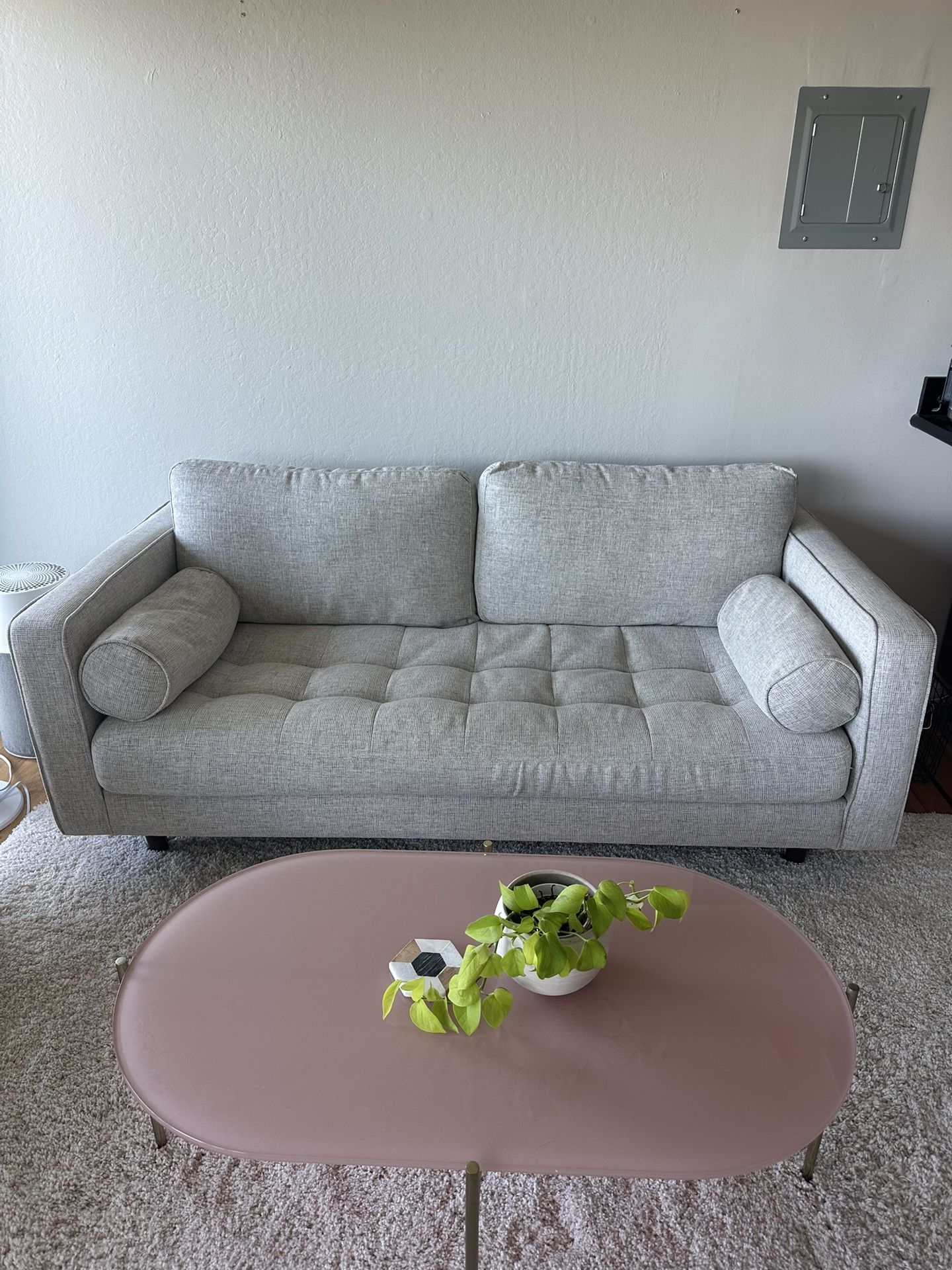 Grey Loveseat From Article