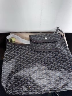 Goyard Bohème Hobo Bag - Classic Black Goyardine Canvas (Like New)