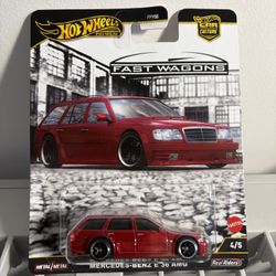 Hot Wheels Mercedes Benz AMG E 36 Estate Fast Wagons