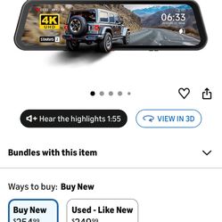 Wolf Fang Mirror Camera 4k View 