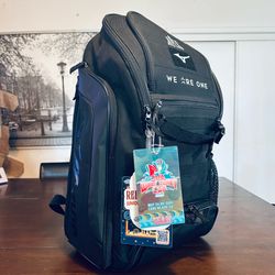 APEX Large Capacity Mizuno Backpack - ‘We Are One’ Mizuno Multiple Zippered Pockets
