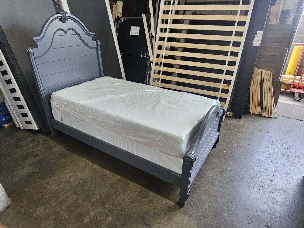 Twin Bed And Mattress