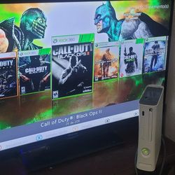 Xbox 360 Com Juegos Instalados Todos Completos 