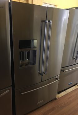 Kitchen Aid Three Door Refrigerator