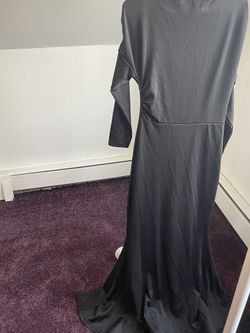 Plain Black Gown