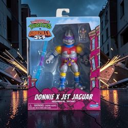 Teenage Mutant Ninja Turtles TMNT Godzilla Donnie x Jet Jaguar figure