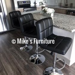 New Adjustable Bar Stools, barstools, barstool, bar stool, Sillas, Dining Chairs, chair, chairs, cadeiras (4 colors Red, Black, White, Gray)